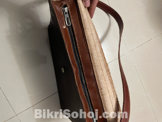 Genuine Leather Hand-crafted Messenger,laptop Bag